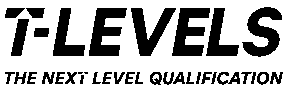 T Levels black on white logo