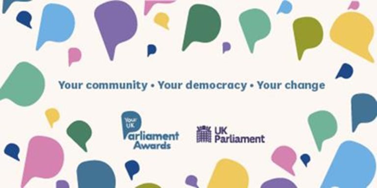 your uk parliament award banner