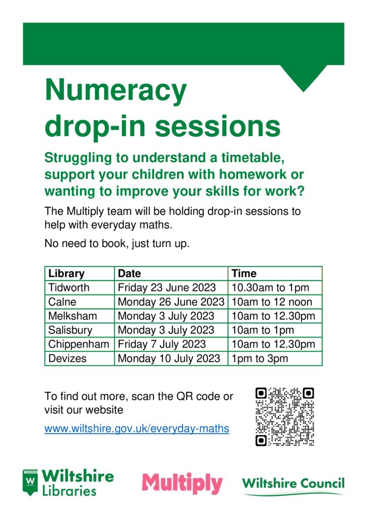 Multiply Library Drop In s Work Wiltshire Multiply library drop in s work wiltshire