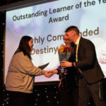 FaCL Event 2025 Highly Commended Destiny Spriggs with Cllr SP and PP